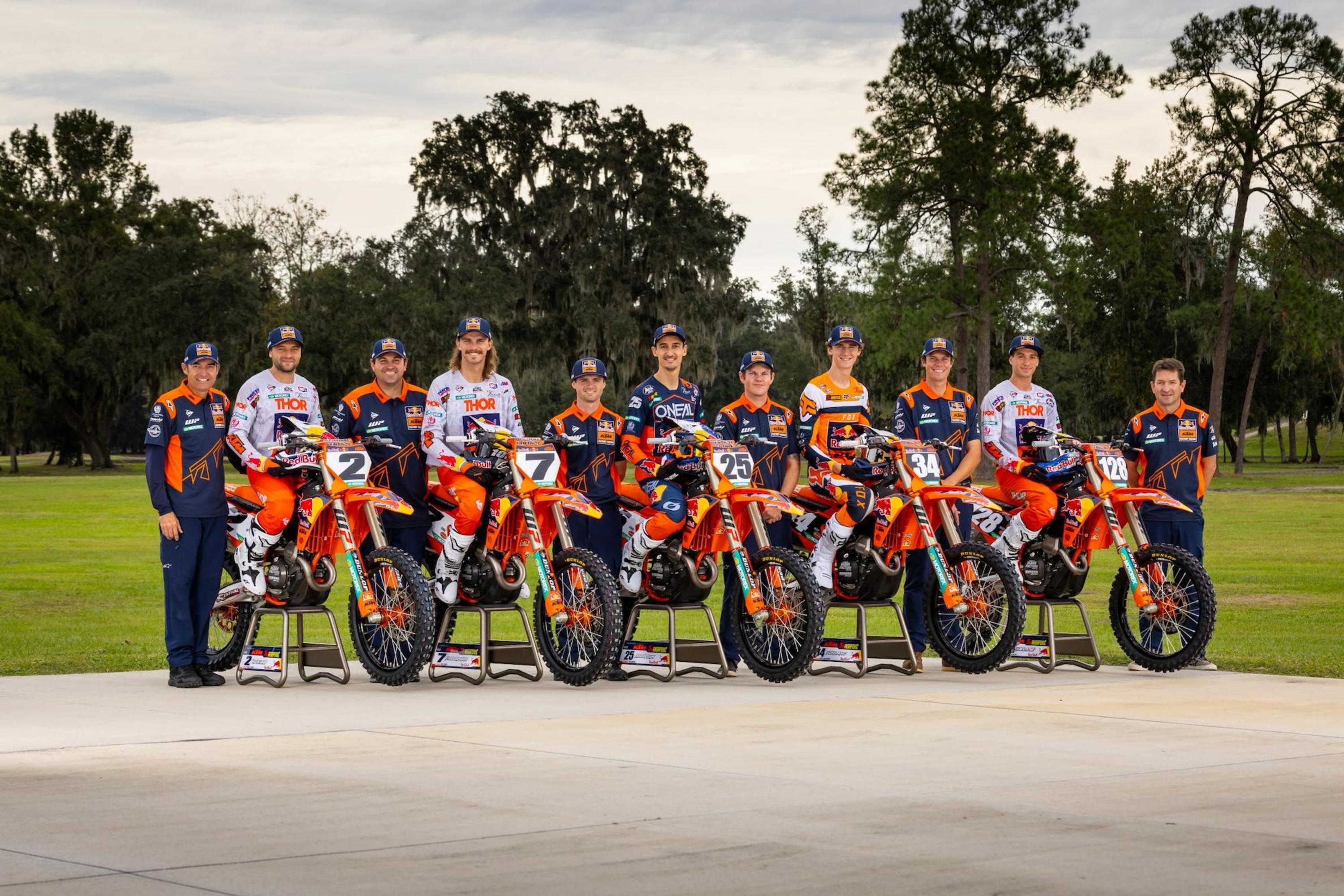 KTM Announces 2023 SuperMotocross Lineup Pro Motocross Championship