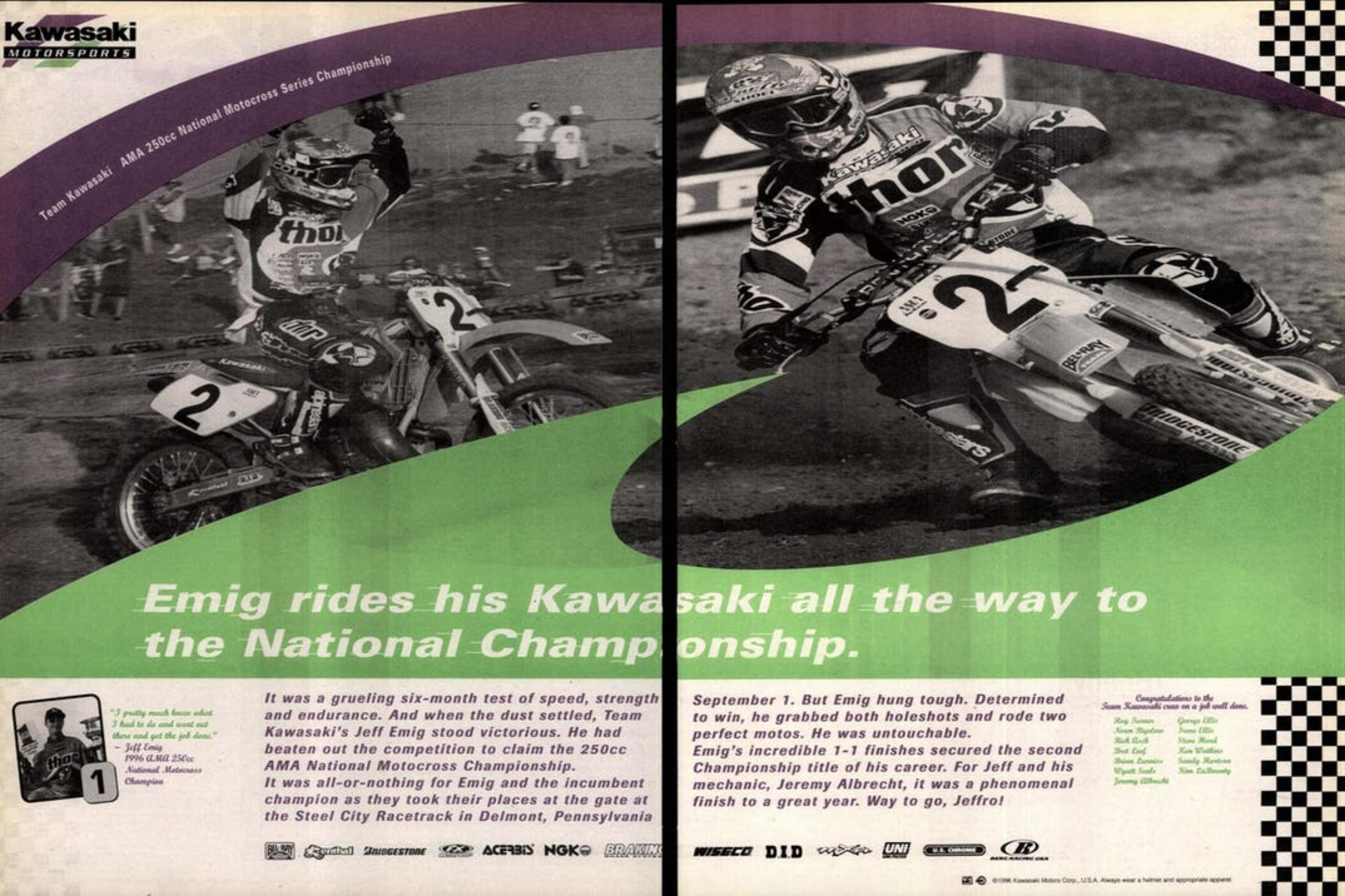 Racer X Celebrates 50 Years of Pro Motocross: 1996
