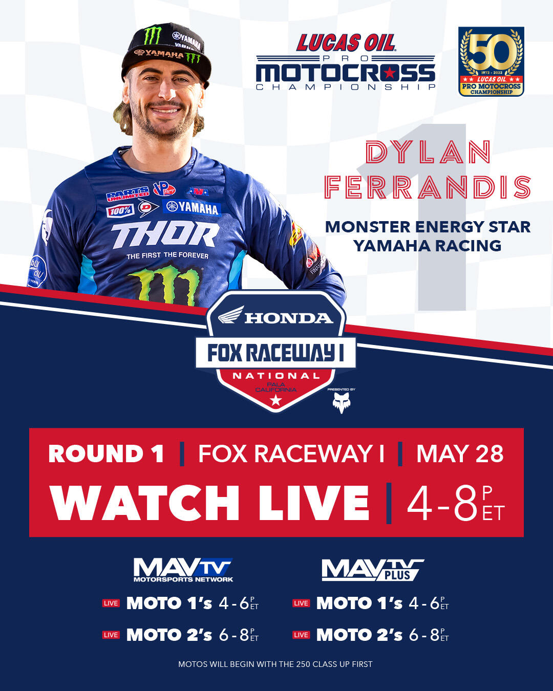 Fox Raceway I Broadcast Details