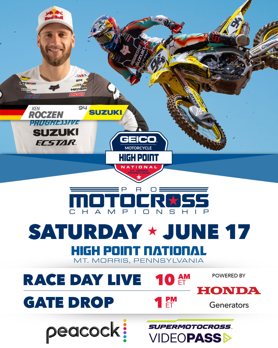 How To Watch GEICO Motorcycle High Point National