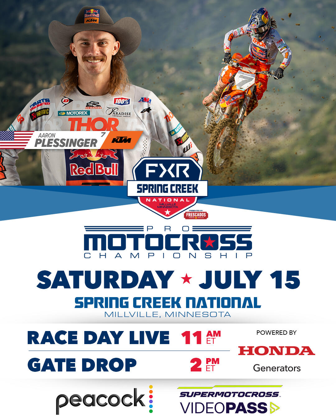 How To Watch FXR Spring Creek National Pro Motocross Championship