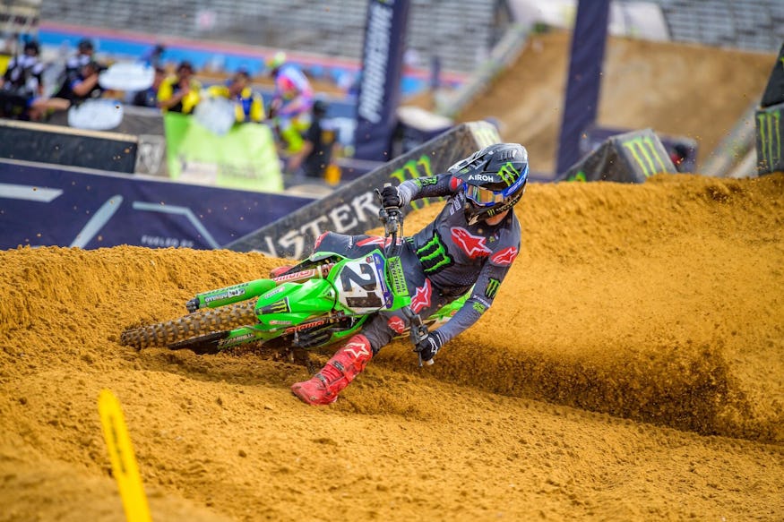 Jason Anderson returns for his fourth season spearheading Monster Energy Kawasaki's 450cc effort.